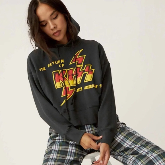 Free People Tops - Daydreamer Return of Kiss Hoodie